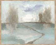 Blue Forest - 48" x 72" Painting By Buddy Whitlock - Blue - JaxCo Furniture