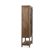 Kharga - Tall Cabinet - Natural - JaxCo Furniture