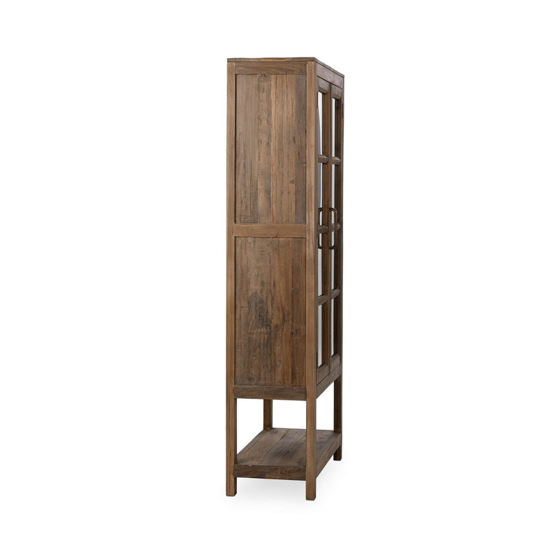 Kharga - Tall Cabinet - Natural - JaxCo Furniture