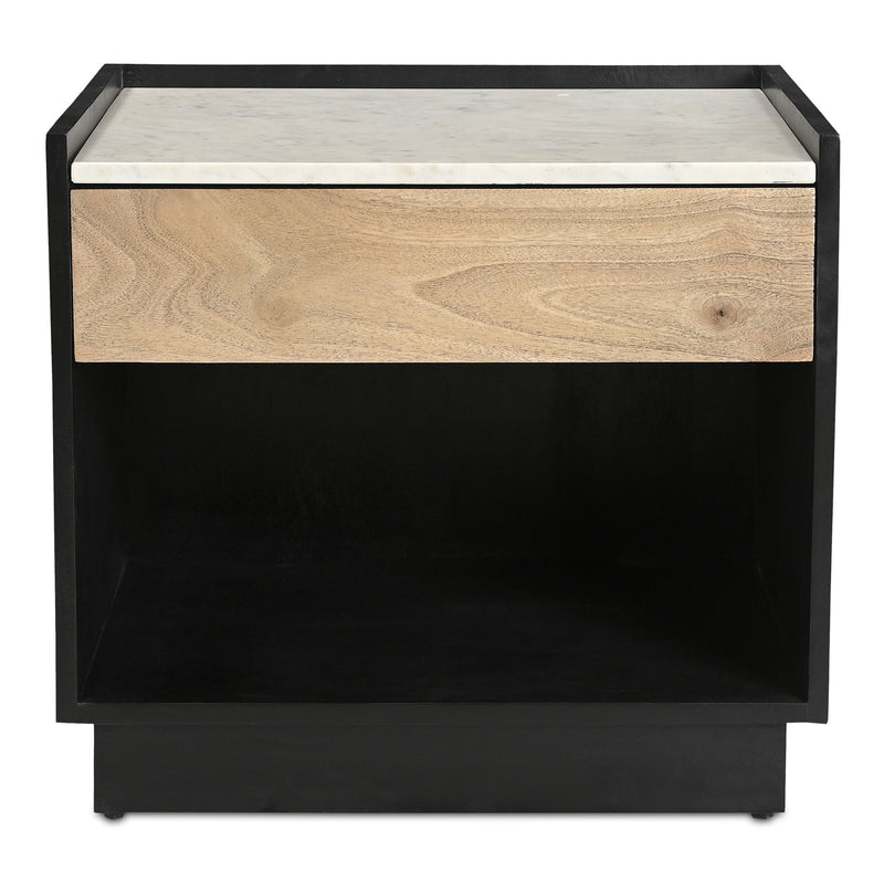 Carter - Nightstand - Black - JaxCo Furniture