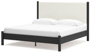 Cadmori - Upholstered Panel Bed - JaxCo Furniture