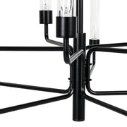 Madeline - Chandelier - Matte Black - JaxCo Furniture