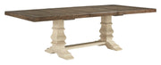 Bolanburg - Brown / Beige - Extension Dining Table - JaxCo Furniture