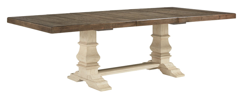 Bolanburg - Brown / Beige - Extension Dining Table - JaxCo Furniture
