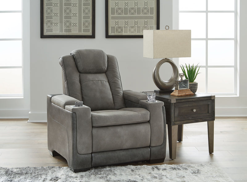 Next-gen Durapella - Pwr Recliner/Adj Headrest - JaxCo Furniture
