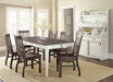 Cayla - Dining Set - Two-Tone - JaxCo Furniture