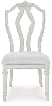 Montelaine - Antique White - Dining Upholstered Side Chair (Set of 2) - JaxCo Furniture