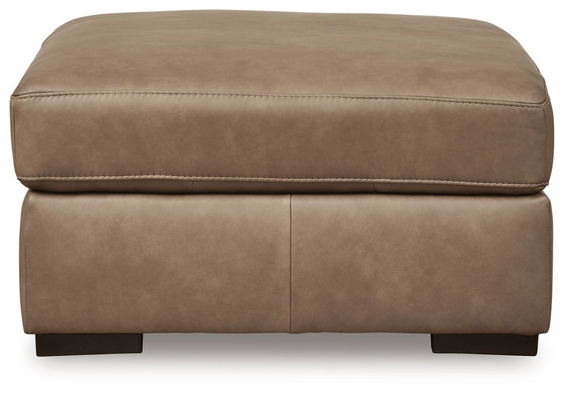 Veronella - Oversized Accent Ottoman - Sahara - JaxCo Furniture