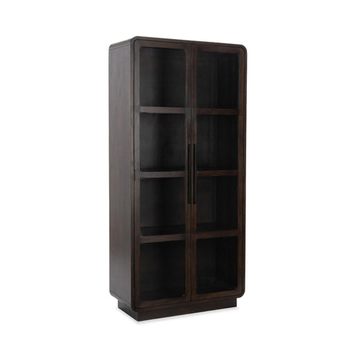Rogers - Solid Wood Tall Cabinet - Brown - JaxCo Furniture