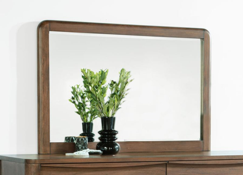 Maderia - Dresser Mirror - Walnut - JaxCo Furniture