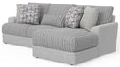 Titan - Sectional With Comfort Coil Seating And Accent Pillows - JaxCo Furniture