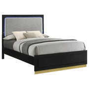 Caraway - Wood LED Panel Bed - JaxCo Furniture