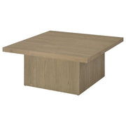 Devar - Square Engineered Wood Table - JaxCo Furniture