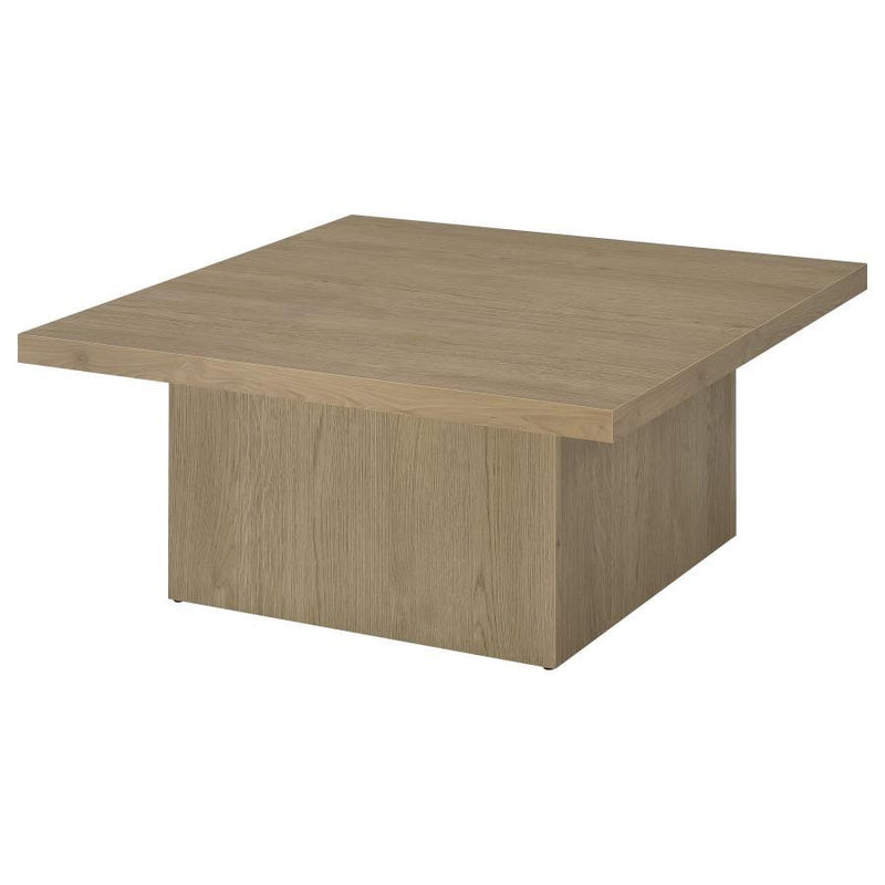 Devar - Square Engineered Wood Table - JaxCo Furniture
