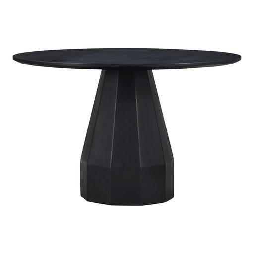 Templo - Outdoor Dining Table - Black - Concrete - JaxCo Furniture