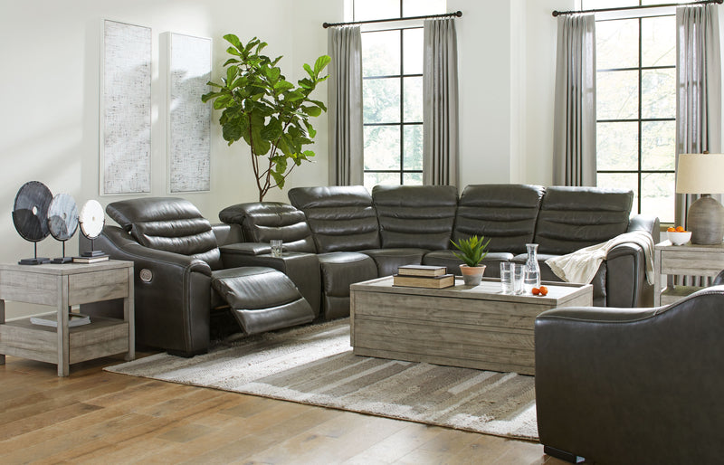 Center Line - Power Recliner Sectional - JaxCo Furniture