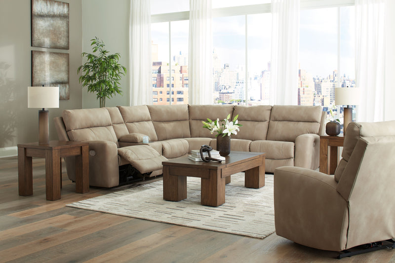 Next-gen Durapella - Power Reclinering Sectional Set - JaxCo Furniture