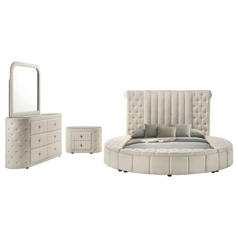 Sonya - Upholstered Bedroom Set - JaxCo Furniture