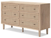 Cielden - Two-Tone - Six Drawer Dresser - JaxCo Furniture