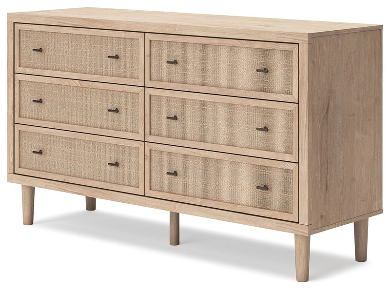 Cielden - Two-Tone - Six Drawer Dresser - JaxCo Furniture