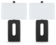 Wimmings - Black - Poly Table Lamp (Set of 2) - JaxCo Furniture