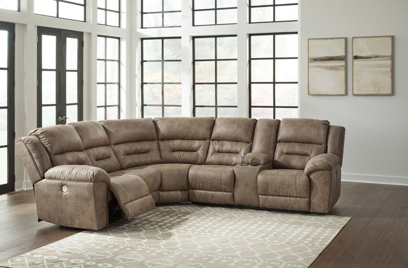 Ravenel - Power Reclining Sectional - JaxCo Furniture