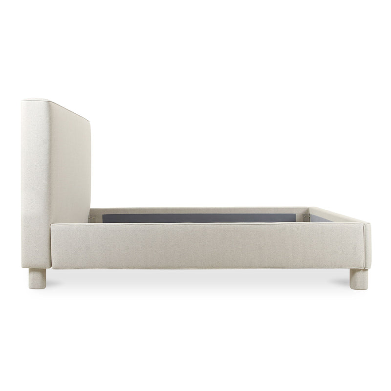 Ichigo - King Bed - Light Gray - JaxCo Furniture