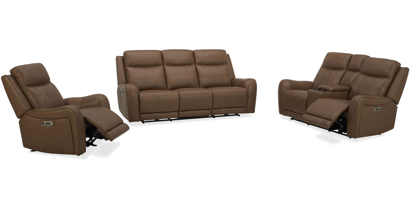 Haywood - Power Reclining Sofa Set - JaxCo Furniture