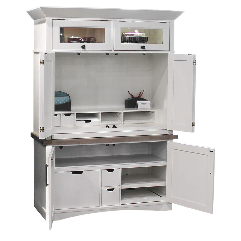 Americana Modern - Workstation with LED Light - JaxCo Furniture