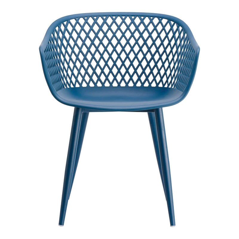 Piazza - Outdoor Chair (Set of 2) - Blue - JaxCo Furniture