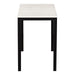 Parson - Marble Mini Desk - Black - JaxCo Furniture