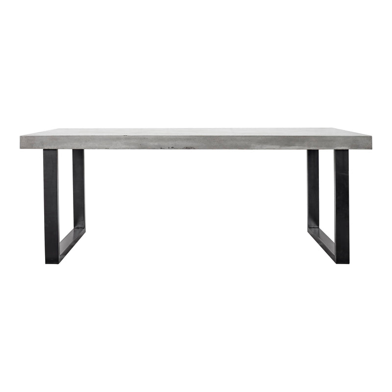 Jedrik - Large Outdoor Dining Table - Cement - JaxCo Furniture