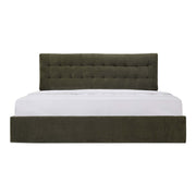Sebastion - King Storage Bed - Green - JaxCo Furniture