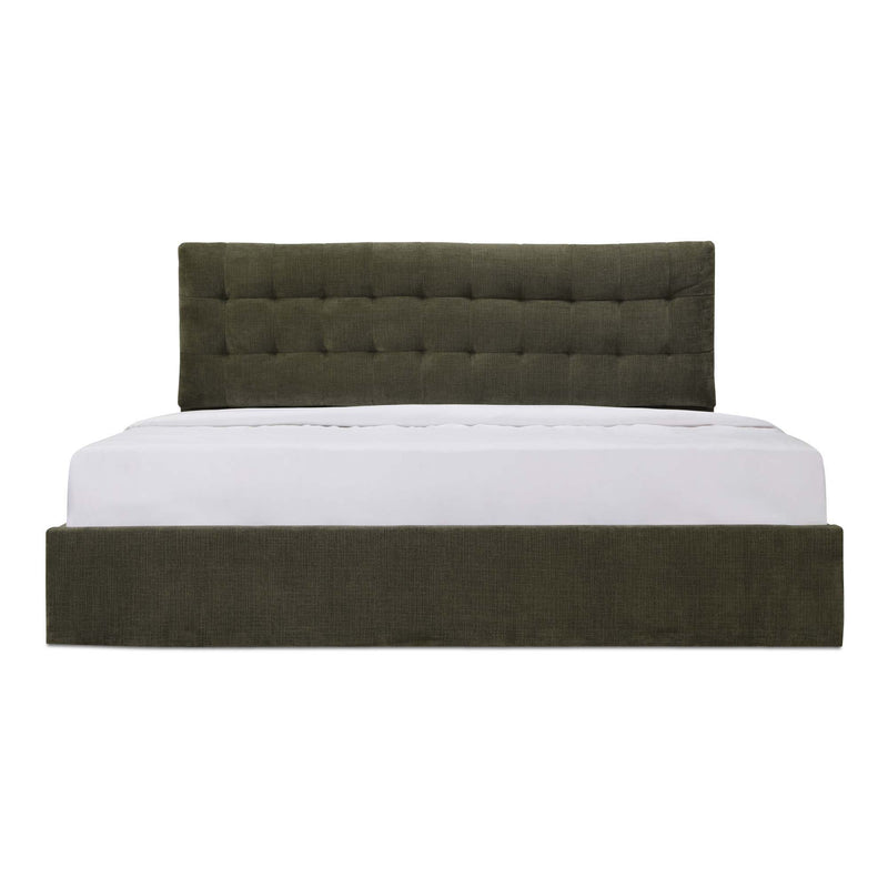 Sebastion - King Storage Bed - Green - JaxCo Furniture