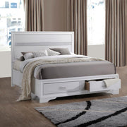 Miranda - Storage Wood Panel Bed - JaxCo Furniture