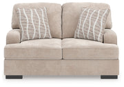 High Profile - Loveseat - Taupe - JaxCo Furniture