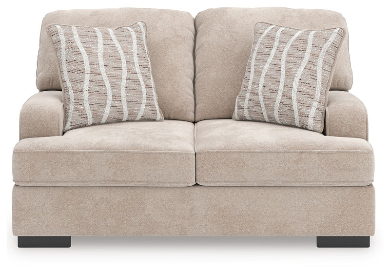 High Profile - Loveseat - Taupe - JaxCo Furniture