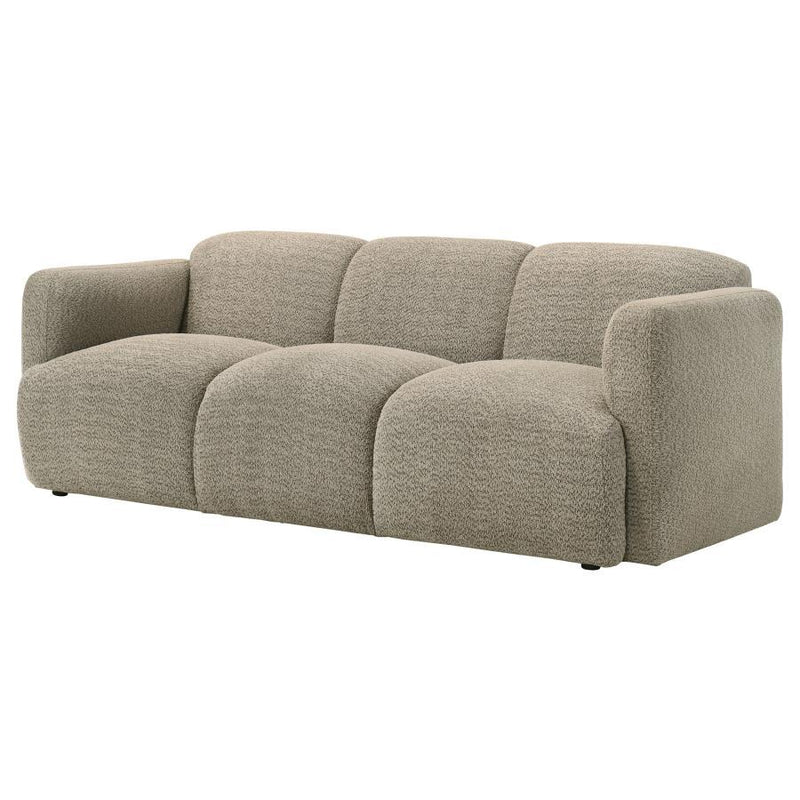 Dorset - Fabric Upholstered Round Track Arm Sofa - JaxCo Furniture