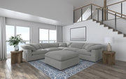 Raleigh - Boucle Upholstered Modular Sectional - JaxCo Furniture