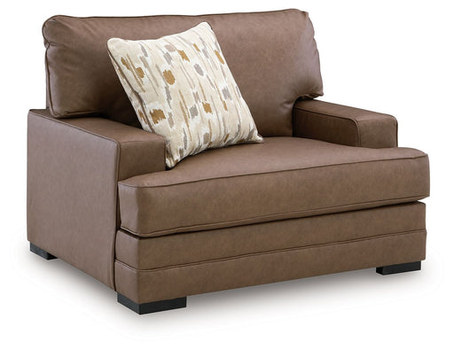 VillaCourt - Caramel - Chair And A Half - JaxCo Furniture