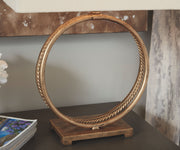 Mahala - Antique Gold Finish - Metal Table Lamp - JaxCo Furniture