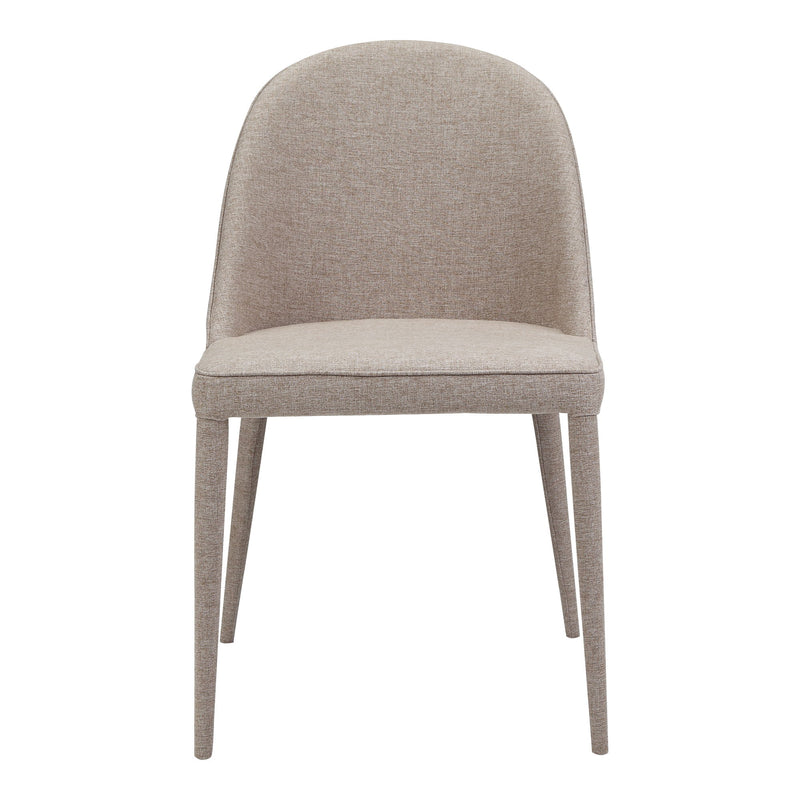 Burton - Fabric Dining Chair (Set of 2) - Light Gray - JaxCo Furniture