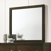 Wilkes - Dresser Mirror - Dark Cocoa - JaxCo Furniture