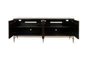 Crossings - Cairo Console - Rich Coffee Bean - JaxCo Furniture
