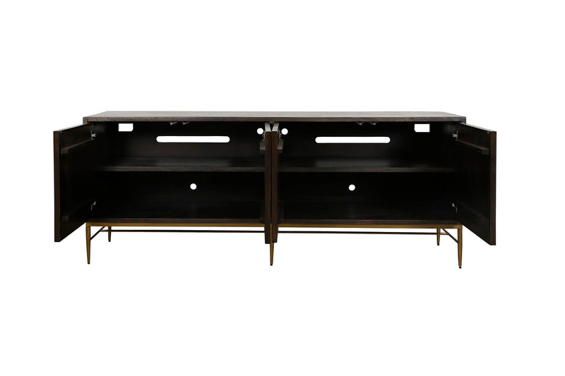 Crossings - Cairo Console - Rich Coffee Bean - JaxCo Furniture