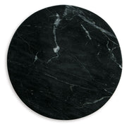 Quinndon - Brown / Black - Accent Table - JaxCo Furniture