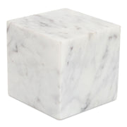 Cora - Cube Tabletop Accent - White - JaxCo Furniture