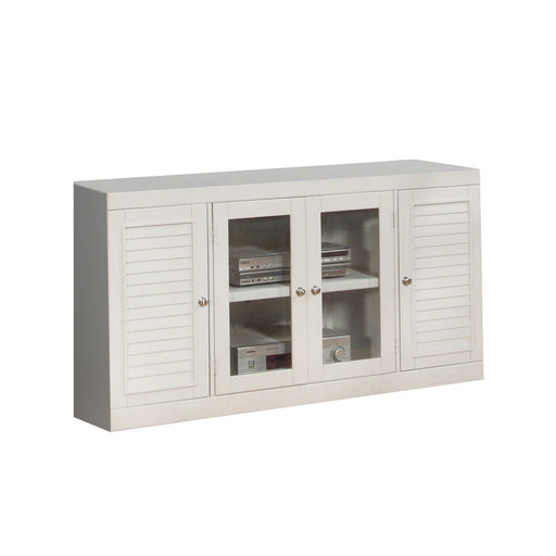 Boca - TV Console - Cottage White - JaxCo Furniture