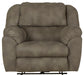 Flynn - Power Lay Flat Recliner With Power Adjustable Headrest & Lumbar And Dual Heat & Massage - Fig - JaxCo Furniture