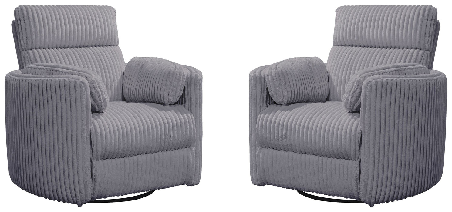 Radius - Power Swivel Glider Recliner (Set of 2)